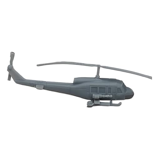 5 STÜCKE Hubschraubermodell UH-1 Huey 1/700 1/350 Maßstab Simulation Mittelgroßer Hubschrauber Bewaffnete Flugzeuge DIY Handwerk Enthusiasten(1/350 (50mm)) von AGSDGAWD