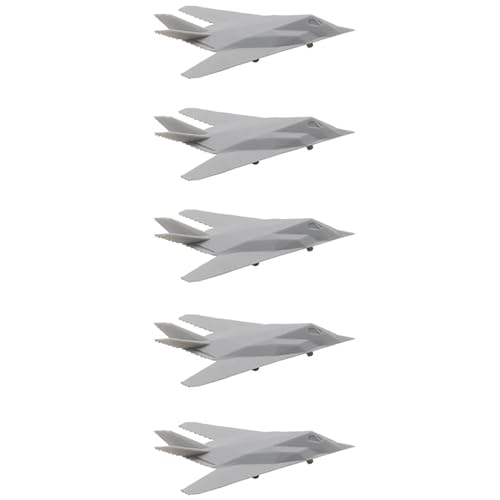 AGSDGAWD 5 STÜCKE Flugzeugmodell F-117 Nighthawk Stealth Fighter Aircraft 1/2000 1/700 1/400 1/350 Modell Kampfjet Flugzeug W Fahrwerk(1/2000 (8mm)) von AGSDGAWD
