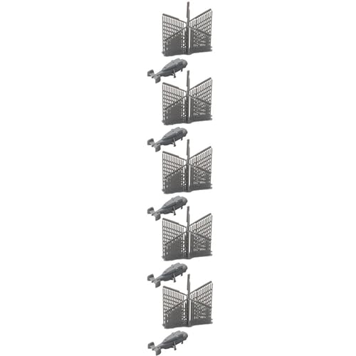 AGSDGAWD 5Sets Militärmodell Ka-27 Hubschrauber Spielzeug Ungefärbte Helicogyre Form Flugzeugteile for DIY Flugzeugmodell Militärsammlung(1/700 (23mm)) von AGSDGAWD