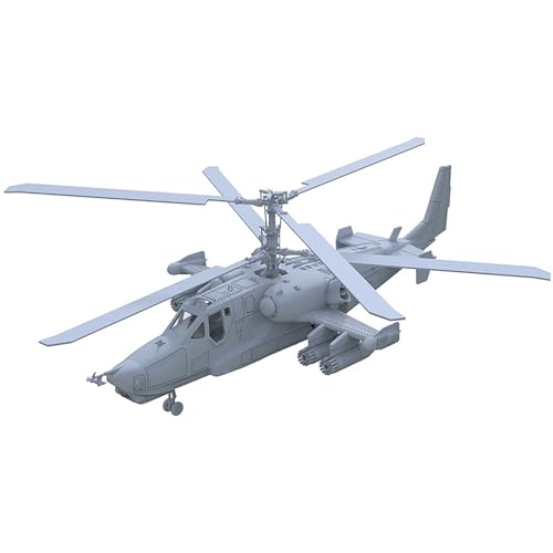 DIY-Militärmodell Im Maßstab 1/144, Bewaffneter Hubschrauber Ka-50 Der UDSSR, Unmontiertes, Ungefärbtes Harzmodell for Die DIY-Miniaturformensammlung von AGSDGAWD