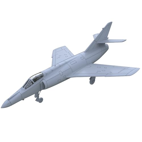 DIY-Militärmodell Im Maßstab 1/144, Französisches Trägerflugzeug Dassault Super Étendard, Ungefärbtes Harzmodell for Die Militärsammlung von AGSDGAWD