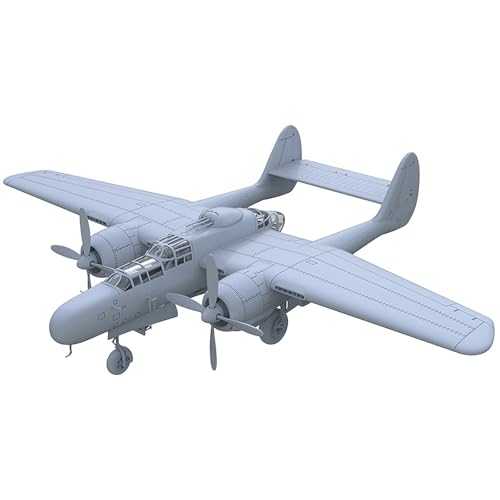 DIY-Militärmodell Im Maßstab 1/144, US Air Force P-61C-1 Black Widow-Kampfflugzeug, Ungefärbtes Harzmodell Zur Ausstellung Von Militärsammlungen von AGSDGAWD