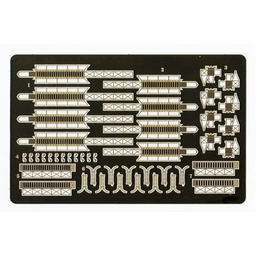 Modell-Upgrade-Ätzteile, Fotogeätztes Set Mit Bordleitern Der US-Marine Im Maßstab 1:350 von AGSDGAWD