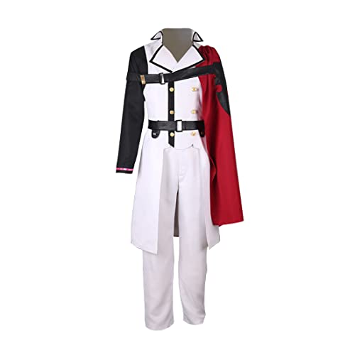 AHNAIXU Anime Seraph of the End Rolle: Crowley Eusford Cosplay-Kostüm, Party, Halloween, Uniform, maßgeschneidert (Größe XL-XL) von AHNAIXU