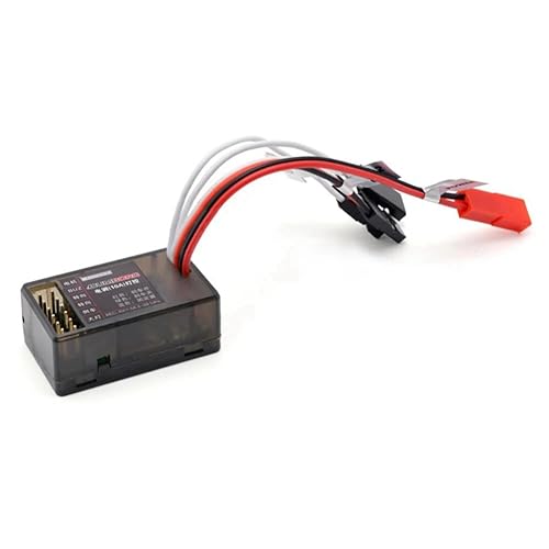 AIDIRui 10A Brushed ESC 2S 3S 12V Dual Way Speed Controller Brems-LED-Steuerung für RC-Fahrzeug-Auto-Boot-Tank-Zubehör von AIDIRui