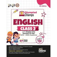 Olympiad Champs English Class 3 with Chapter-wise Previous 10 Year (2013 - 2022) Questions 5th Edition | Complete Prep Guide with Theory, PYQs, Past & von AIETS Com Pvt Ltd