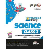 Olympiad Champs Science Class 2 with Chapter-wise Previous 10 Year (2013 - 2022) Questions 4th Edition | Complete Prep Guide with Theory, PYQs, Past & von AIETS Com Pvt Ltd