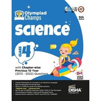 Olympiad Champs Science Class 4 with Chapter-wise Previous 10 Year (2013 - 2022) Questions 5th Edition | Complete Prep Guide with Theory, PYQs, Past & von AIETS Com Pvt Ltd