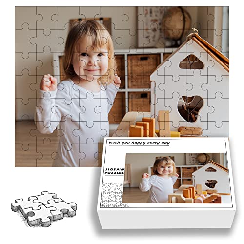 Fotopuzzle 200/300/500/1000 Teile,personalisierte Fotogeschenke für Kinder und Erwachsene von AIFLM