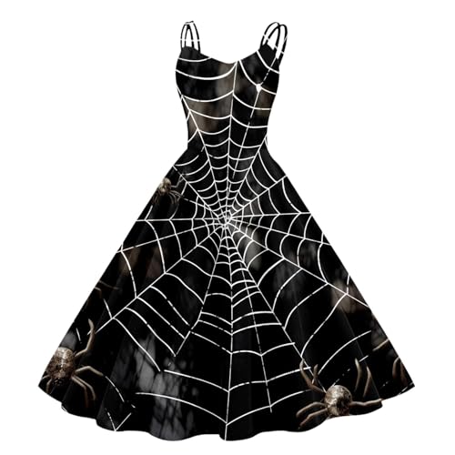 AIGOUT Ballkleid Kleider für Damen, formell, Übergröße, Hexe, Renaissance, mittelalterliches Renaissance-Kleid mit Korsett, Halloween-Partykleid (Typ 1, XL) von AIGOUT