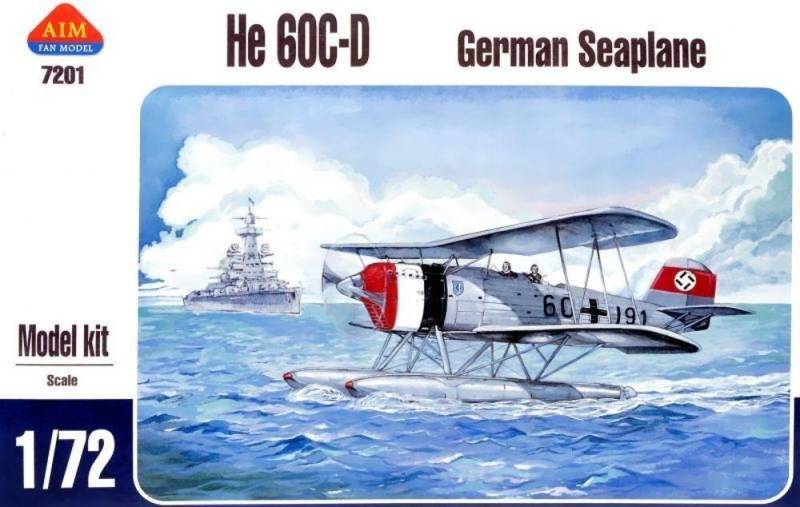 German seaplane He-60C-D von AIM Fan Model