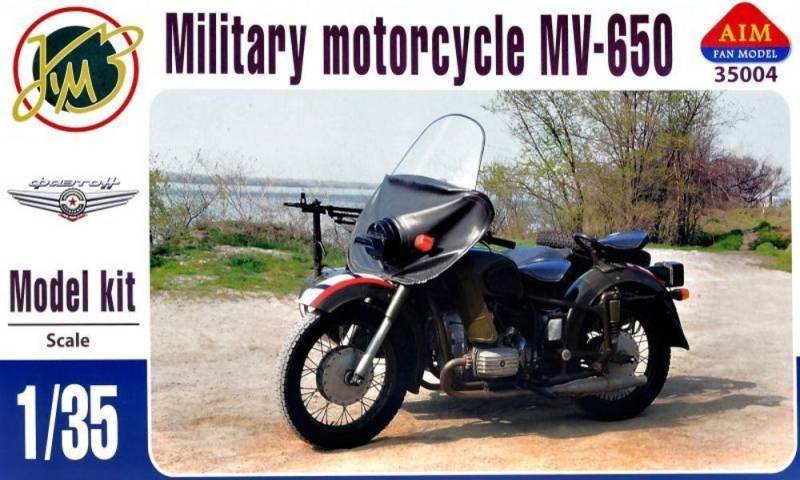 MV-650 Military Motorcycle von AIM Fan Model