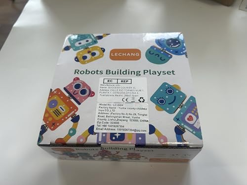 AIOWZZY Roboter-Bauklötze, hölzerne schraubbare Roboter-Bauklötze, STEM Demontage-Roboter-Spielzeug, Puzzle-Spielzeug für 3-4-5 jährige Kinder Spielzeug von AIOWZZY