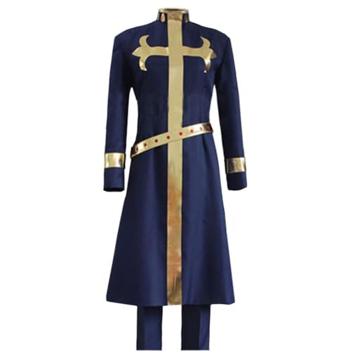 AIPILEI Higashikata Josuke/Enrico Pucci/Kujo Jotaro Cosplay Kostüm Anime Cosplay Outfits Anzüge Komplettes Set von Dress Up Uniform Halloween Karneval Party Verkleidung Zubehör (Enrico Pucci, L) von AIPILEI