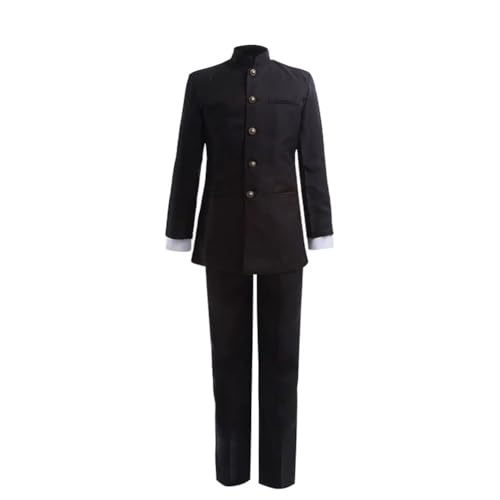 AIPILEI Mob Psycho 100 Cosplay-Kostüm, Kageyama, Shigeo, japanische Schuluniform, Jacke, Hose, komplettes Set für Halloween-Party (Kageyama Shigeo, L) von AIPILEI