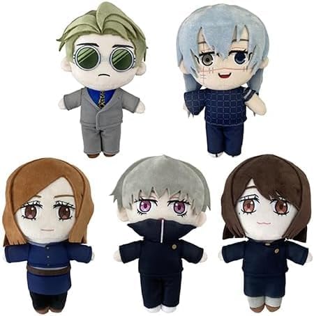 AIPILEI Nanami Kento weiche Figurenkissen, Anime-Figur, Wurfkissen, Umarmungskissen, Zuhause, Sofa, Dekoration, Sammlerstück für Fans, 20 cm, 5 Stück von AIPILEI