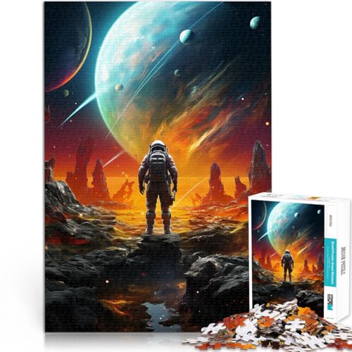 1000 Teenager-Teile-Puzzle Spielzeug Lernspiele Stressabbau Weltraumforscherplanet Wunschliste mit dem Weihnachtsmann75x50cm 1000 Teenager-Teile-Puzzle Spielzeug Lernspiele Stressabbau Weltraumforscherplanet Wunschliste mit dem Weihnachtsmann75x50cm von AITEXI