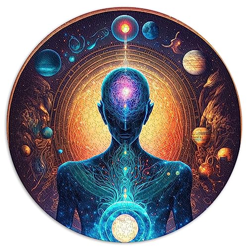 1000 Teile Puzzle für Erwachsene Esoterisches Zen-Universum rundes Puzzle Geschenk 100% recycelter Karton 26,5 x 26,5 Zoll 1000 Teile Puzzle für Erwachsene Esoterisches Zen-Universum rundes Puzzle Geschenk 100% recycelter Karton 26,5 x 26,5 Zoll von AITEXI