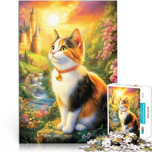 2000-Teile-Puzzle für Teenager für Lernspiel-Herausforderungsspielzeug Kalikokatze in Einer Fantasiewelt Wichtelgeschenke70x100cm 2000-Teile-Puzzle für Teenager für Lernspiel-Herausforderungsspielzeug Kalikokatze in Einer Fantasiewelt Wichtelgeschenke70x100cm von AITEXI