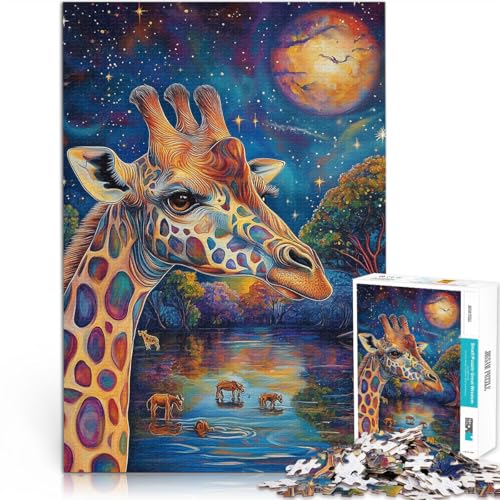 2000-teilige Puzzles für Erwachsene Stressabbau Schwierige Herausforderung Giraffe ausmalen Lernspiel für Geburtstag, Weihnachten70x100cm 2000-teilige Puzzles für Erwachsene Stressabbau Schwierige Herausforderung Giraffe ausmalen Lernspiel für Geburtstag, Weihnachten70x100cm von AITEXI