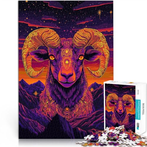 1000-teilige Puzzles für Teenager Lernspiele Heimdekoration Sternenhimmel und Schafe einzigartiges Herausforderungsspiel52x38cm 1000-teilige Puzzles für Teenager Lernspiele Heimdekoration Sternenhimmel und Schafe einzigartiges Herausforderungsspiel52x38cm von AITEXI