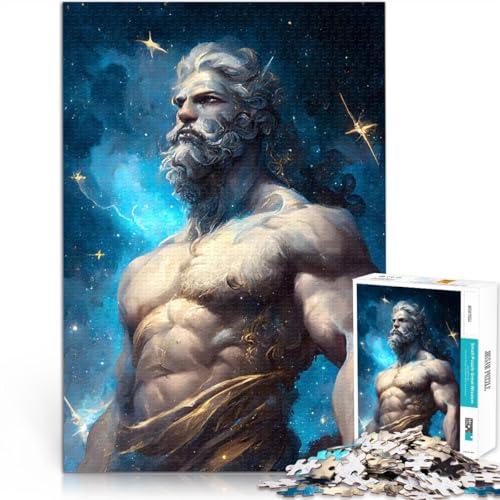 1000-teilige Puzzles für Teenager Pädagogisches Spielzeug zum Stressabbau EIN Gott und die Sternennacht für Heimdekoration38x26cm 1000-teilige Puzzles für Teenager Pädagogisches Spielzeug zum Stressabbau EIN Gott und die Sternennacht für Heimdekoration38x26cm von AITEXI