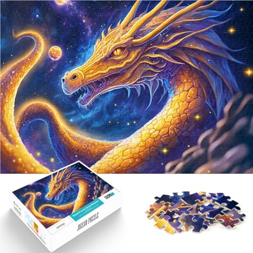 1000-teilige Puzzles für Teenager Spielzeug für die ganze Familie Kosmischer Weltraumdrache Lernspiel für Geburtstag, Weihnachten52x38cm 1000-teilige Puzzles für Teenager Spielzeug für die ganze Familie Kosmischer Weltraumdrache Lernspiel für Geburtstag, Weihnachten52x38cm von AITEXI