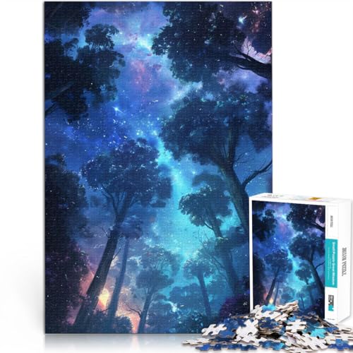 2000-teiliges Teenager-Puzzle Spielzeug Lernspiele Stressabbau Strahlender kosmischer Wald einzigartiges Herausforderungsspiel70x100cm 2000-teiliges Teenager-Puzzle Spielzeug Lernspiele Stressabbau Strahlender kosmischer Wald einzigartiges Herausforderungsspiel70x100cm von AITEXI