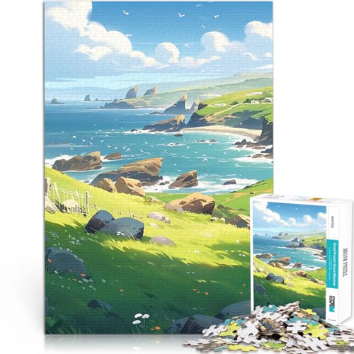 1000-teiliges Teenager-Puzzle Stressabbau-Spielzeug Friedliche Frühlingslandschaften Verbessern Sie das Gedächtnis38x26cm 1000-teiliges Teenager-Puzzle Stressabbau-Spielzeug Friedliche Frühlingslandschaften Verbessern Sie das Gedächtnis38x26cm von AITEXI