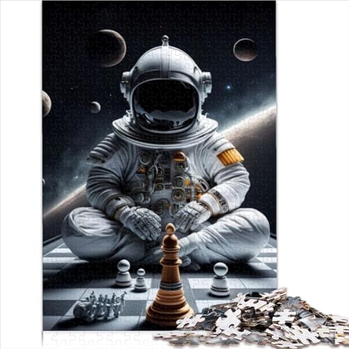 Chess Universe Toys Puzzle 1000 Teile für Erwachsene Premium 100% recyceltes Brett Teenager Kinder 1000 Teile Einzigartige Geburtstags 1000 Teile (26 x 38 cm) von AITEXI