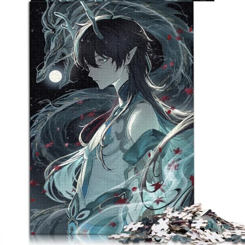 Honkai Star Rail Dan Heng Jigsaws Puzzles 1000 Teile Puzzles für Erwachsene Kinder Premium 100% recyceltes Brettpuzzle Hands-on-Spiel 10,27 x 14,96 Zoll Honkai Star Rail Dan Heng Jigsaws Puzzles 1000 Teile Puzzles für Erwachsene Kinder Premium 100% recyceltes Brettpuzzle Hands-on-Spiel 10,27 x 14,96 Zoll von AITEXI