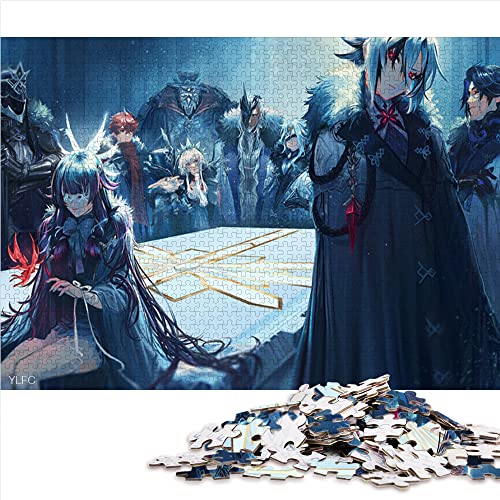 Puzzle 1000 Teile Genshin Impact Arlecchino Papppuzzles Wanddekoration Einzigartige Geburtstags 26x38cm von AITEXI