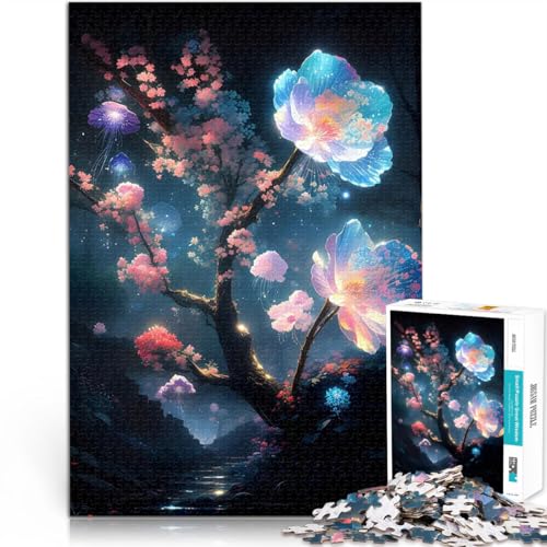 Puzzle 1000 Teile für Teenager Spielzeug-Intellektuelles Spiel Pflaumenblütenglanz Geburtstagsgeschenk, Geschenke75x50cm Puzzle 1000 Teile für Teenager Spielzeug-Intellektuelles Spiel Pflaumenblütenglanz Geburtstagsgeschenk, Geschenke75x50cm von AITEXI