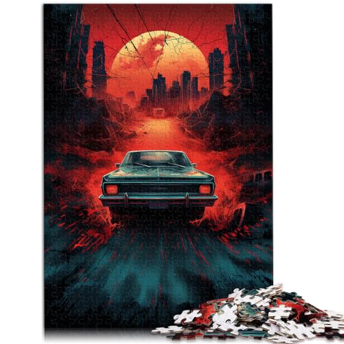 Puzzle Supernatural Auto Puzzle für Erwachsene 1000-teiliges Holzpuzzle ganze Familie und Dieses （50x75cm） von AITEXI