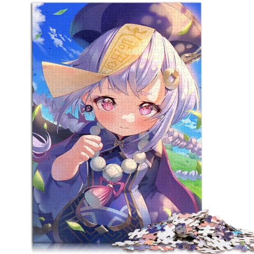 Puzzle als Geschenk, Genshin Impact-Puzzle 1000 Teile für Erwachsene, Holzpuzzle, Lernspiele, Heimdekorationspuzzle (50 x 75 cm) von AITEXI