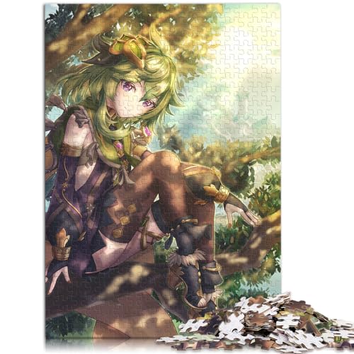 Puzzle für Erwachsene, 1000 Teile, Genshin Impact Collei, Premium-Karton, präzises Zusammenstecken, Erwachsene und Kinder, 26 x 38 cm von AITEXI