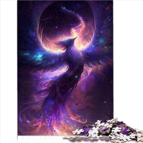 Puzzle für Erwachsene Der Phönix 1000 Teile Puzzle für Erwachsene Holzpuzzle für Erwachsene und Kinder ab 14 Jahren für Kinder und Erwachsene ab 9 Jahren 1000 Teile (50 x 75 cm) von AITEXI