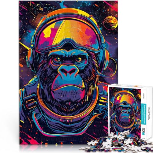Puzzle für Erwachsene mit 1000 Teilen Pädagogisches Spielzeug zum Stressabbau Astronaut Weltraumgorilla Heimdekoration52x38cm Puzzle für Erwachsene mit 1000 Teilen Pädagogisches Spielzeug zum Stressabbau Astronaut Weltraumgorilla Heimdekoration52x38cm von AITEXI