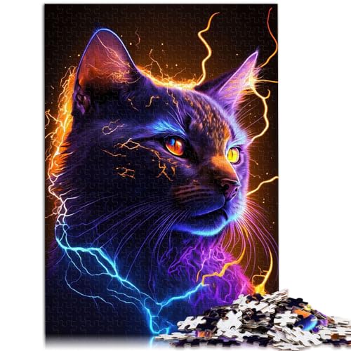Puzzle für Star Cat, 300 Teile, Puzzle aus Holz, Puzzlespielzeug, Puzzle, Lernspiele, Stressabbau-Puzzle (26 x 38 cm) von AITEXI