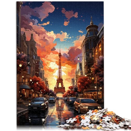 Puzzles Bunter Las Vegas Strip für Erwachsene 1000 Teile Puzzle Geschenke Holzpuzzle Schwierige Schwere Puzzles für Frauen Männer (50x75cm) von AITEXI