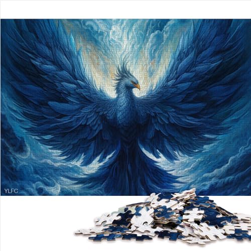 Puzzles für Erwachsene, Phoenix, 1000-teilige Puzzles für Erwachsene und Kinder, Holzpuzzle für Erwachsene und Kinder ab 12 Jahren, Intellektuelles Spiel (50 x 75 cm) von AITEXI