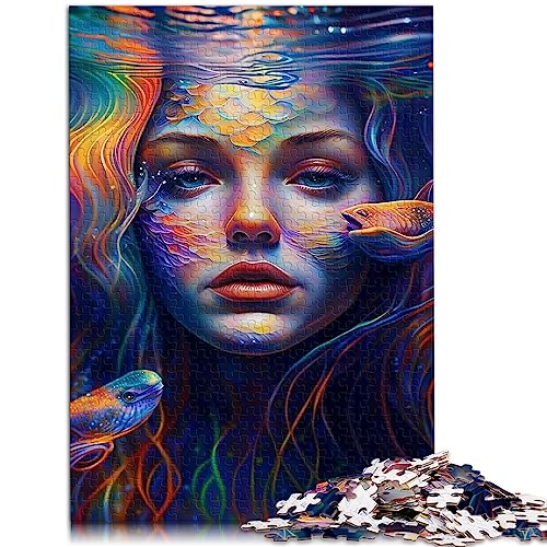 Rainbow Spirit 1000-teiliges Puzzle für Erwachsene, Holzpuzzle, Erwachsene und Kinder, 19,7 x 29,5 Zoll von AITEXI