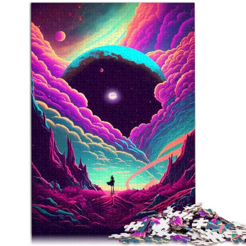 Spielzeug-Puzzle Imagination Universe Dream 1000-teiliges Puzzle für Erwachsene, Holzpuzzle, Dekomprimieren, geistiges Lernspielzeug (50 x 75 cm) von AITEXI