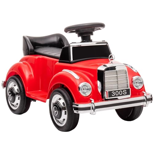 AIYAPLAY Rutschauto, Kinderfahrzeug, Rutscherfahrzeug mit Stauraum, Kinderauto mit Kippschutz Rutscher für 18-48 Monaten Kinder, Rot, 77,5 x 41,5 x 45 cm von AIYAPLAY