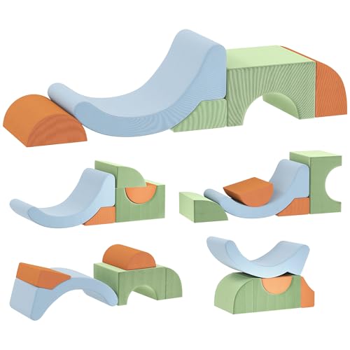 AIYAPLAY Schaumstoff Bausteine Kinder 5er-Set Softbausteine Riesenbausteine Klettern Großbausteine mit Cord-Optik Bauklötze Bausteinset Mehrfarbig AIYAPLAY Schaumstoff Bausteine Kinder 5er-Set Softbausteine Riesenbausteine Klettern Großbausteine mit Cord-Optik Bauklötze Bausteinset Mehrfarbig von AIYAPLAY