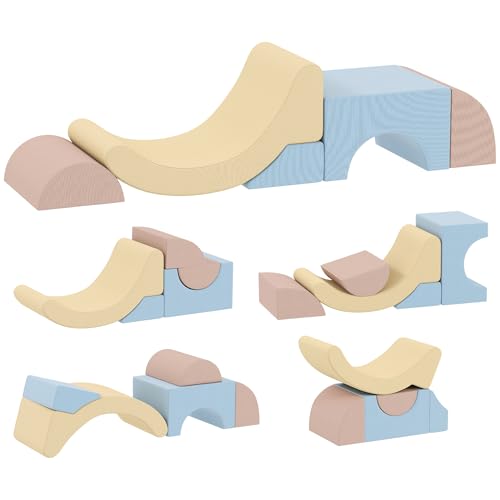 AIYAPLAY Schaumstoff Bausteine Kinder 5er-Set Softbausteine Riesenbausteine Klettern Großbausteine mit Cord-Optik Bauklötze Bausteinset Mehrfarbig AIYAPLAY Schaumstoff Bausteine Kinder 5er-Set Softbausteine Riesenbausteine Klettern Großbausteine mit Cord-Optik Bauklötze Bausteinset Mehrfarbig von AIYAPLAY