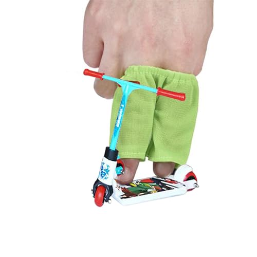 AIYING Mini-Fingerroller - Lernspielzeug für Zweirad-Roller für Kinder,für Partygeschenke Kinderspielzeug Fingertraining mit abnehmbaren Rädern von AIYING