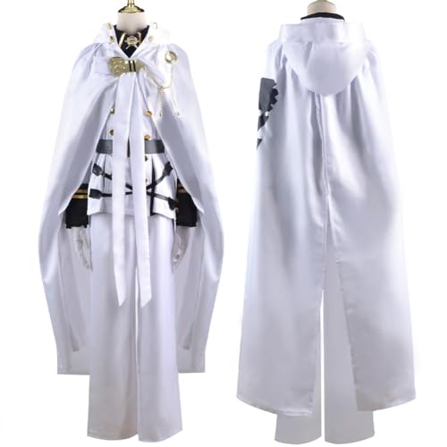 AIYINIY Cosplay-Outfit, Cosplay, Halloween-Kostüm, Herren und Damen, Karneval, Party, Anime-Kleidung für Erwachsene (Mikaela Hyakuya, 3XL) von AIYINIY