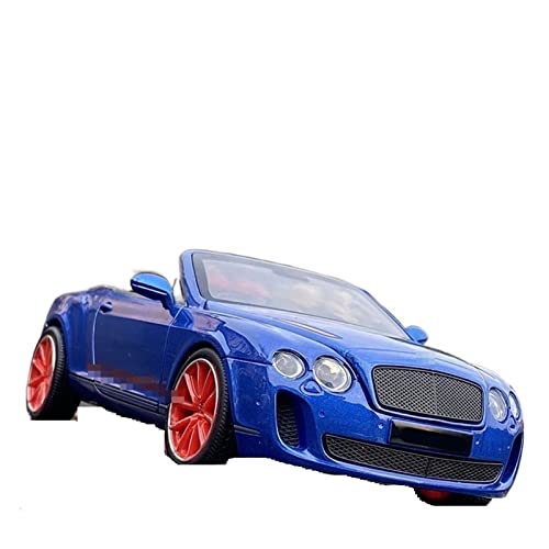 AJIEYMXS Pull-Back-Modell Für Continental GT ISR Coupe Cabrio, Legierungsautomodell, Druckguss-Metallautomodell, 1:24 Anteil (Size : Blue) von AJIEYMXS