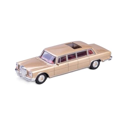 AJIEYMXS Pull-Back-Modell Für Pullman Oldtimer-Legierungsautomodell, Druckguss-Metallfahrzeuge, Automodell 1:64 Anteil (Size : Golden) von AJIEYMXS